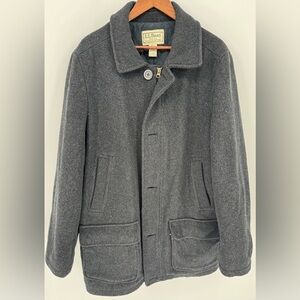 LL Bean Men's 100% Wool Jacket